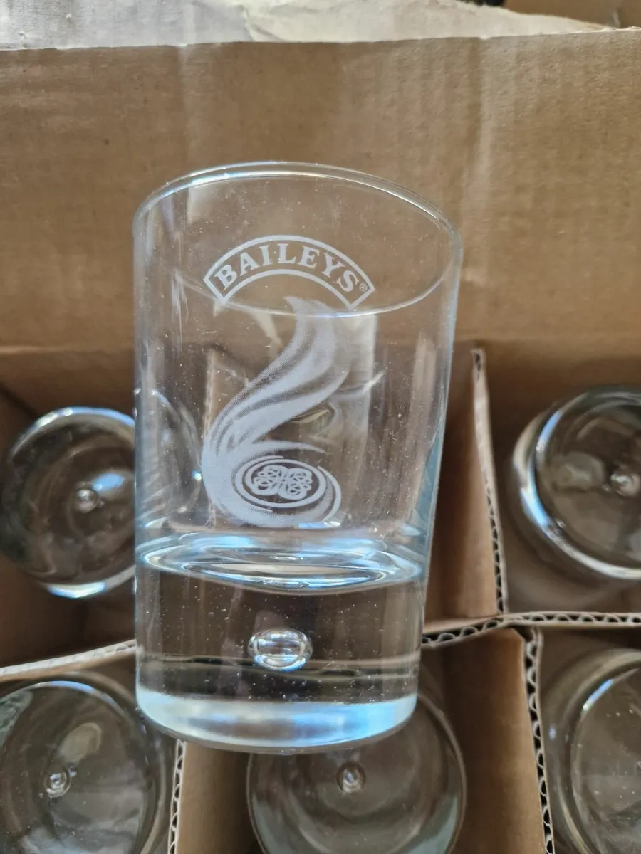Guinness Baileys Glasses - Image 1