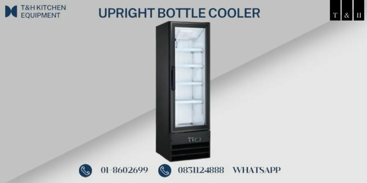 COMPACT BOTTLE COOLER UPRIGHT FEET STANDING FRIDGE - Image 2