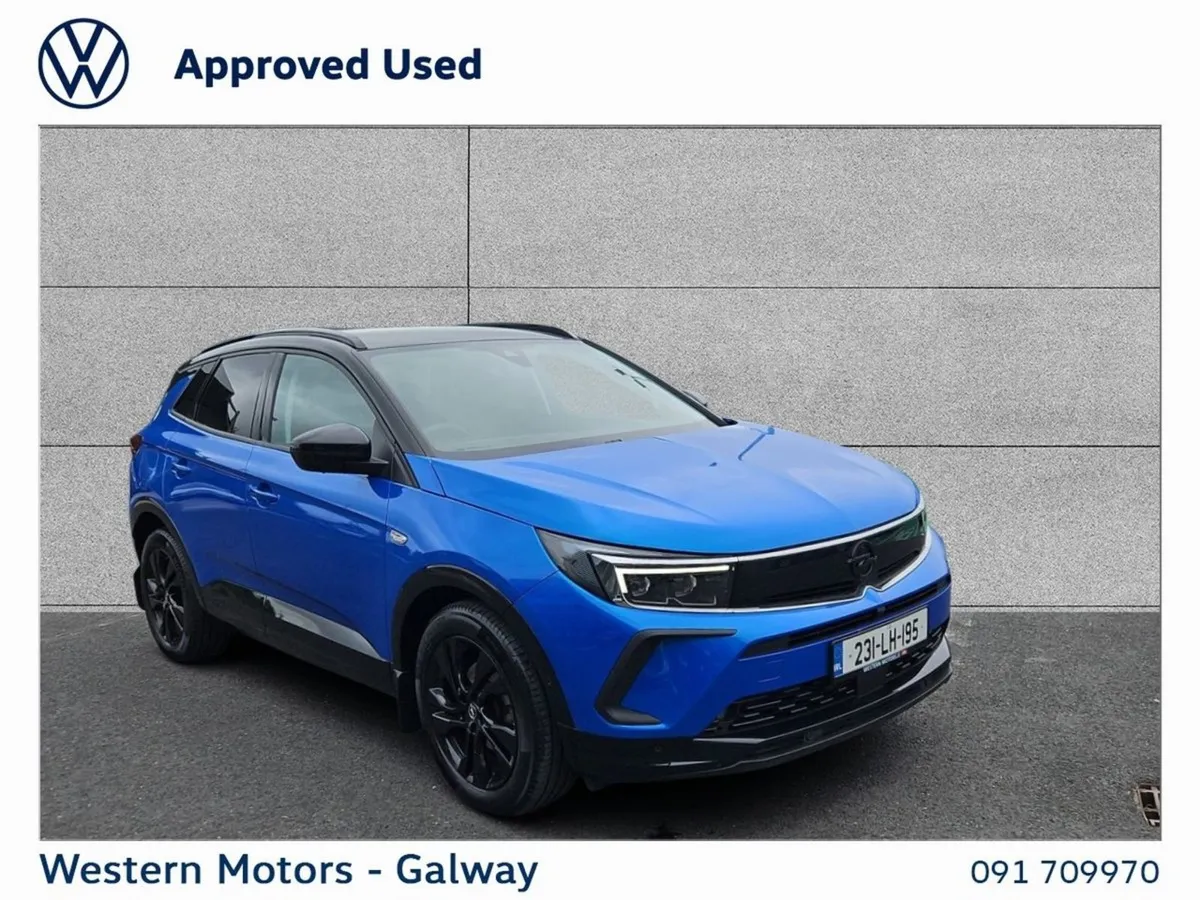 Opel GRANDLAND X Upgraded Black Alloy Wheels dual - Image 1