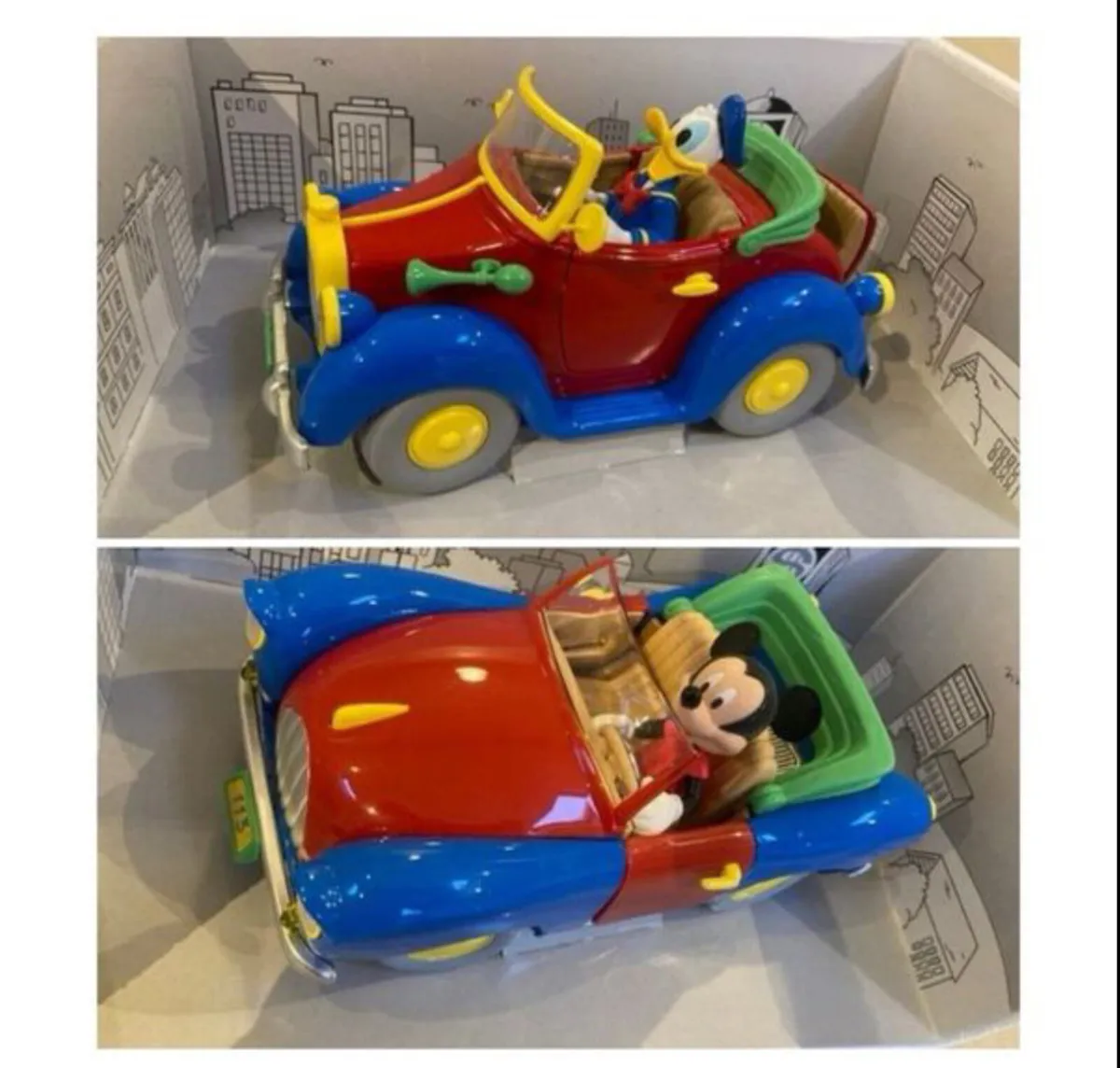 Disney models car lot of two 1.18 Burago - Image 1