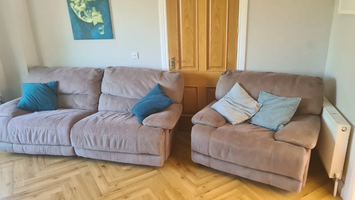 FREE Recline couch single/2 seater. Good condition - Image 1
