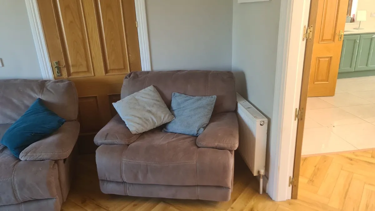FREE Recline couch single/2 seater. Good condition - Image 2