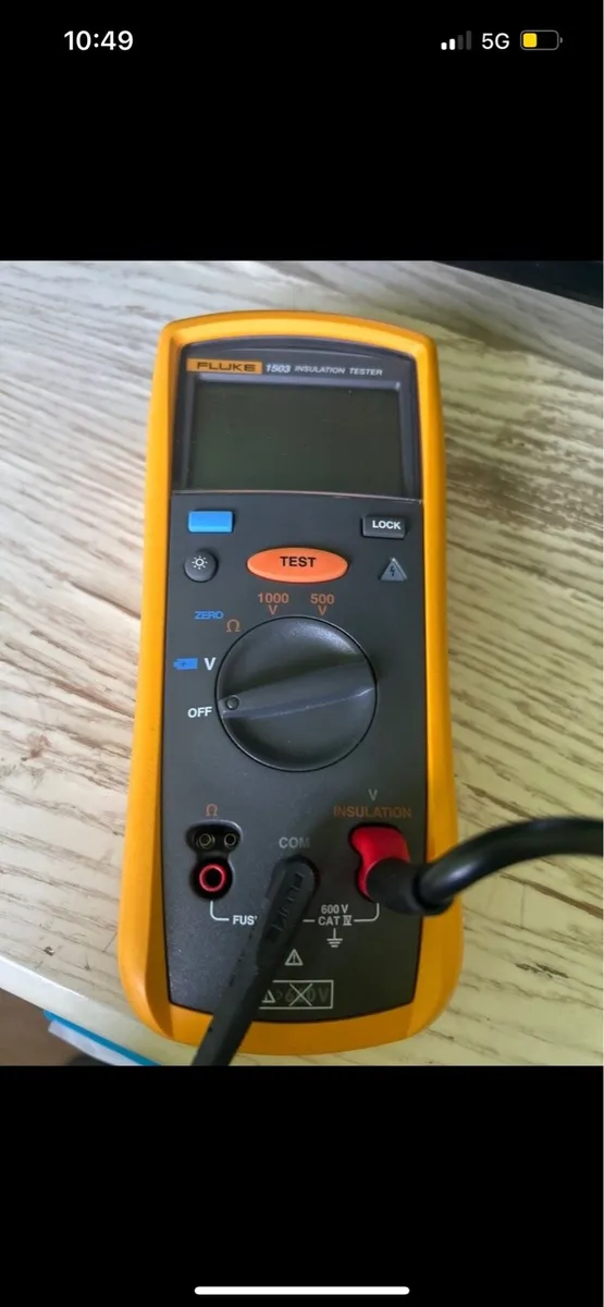Fluke 1503 Insulation tester - Image 1