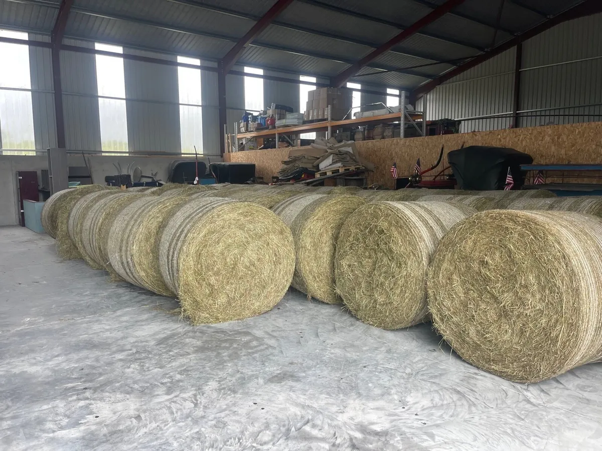 Organic Square Hay bales. - Image 2