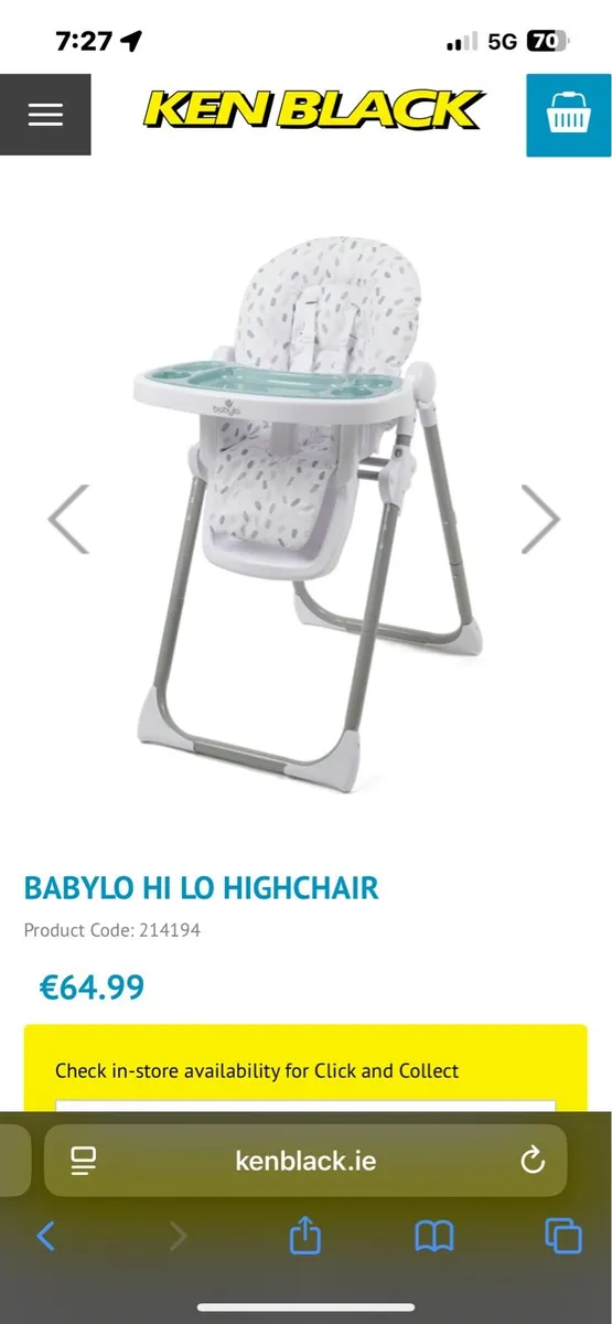 High chair