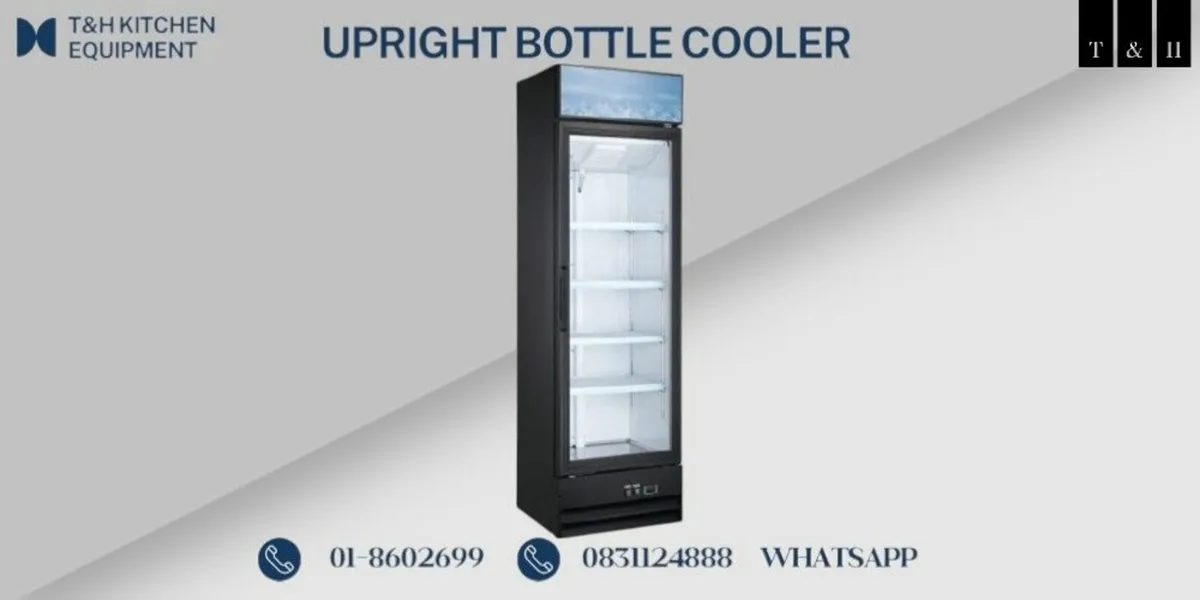 COMPACT BOTTLE COOLER UPRIGHT FEET STANDING FRIDGE - Image 3