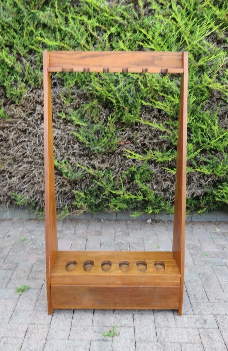 Old wooden Gun rack - Image 1