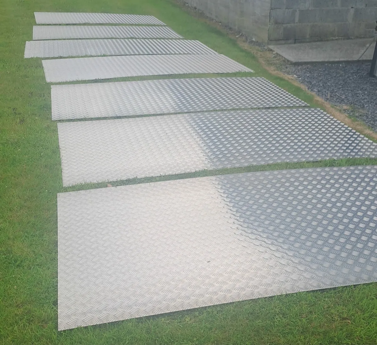 Aluminium chequer sheets 2mm - Image 1