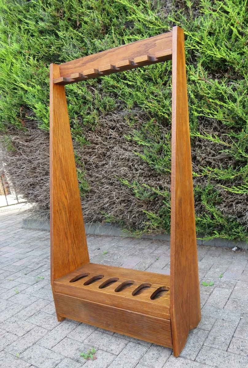 Old wooden Gun rack - Image 4