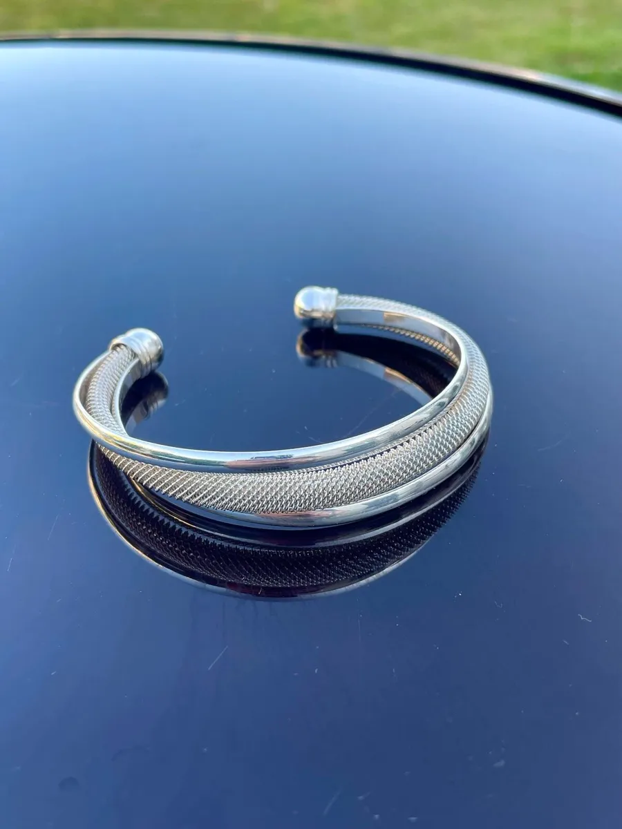925 Silver Mesh Bracelet - Image 4