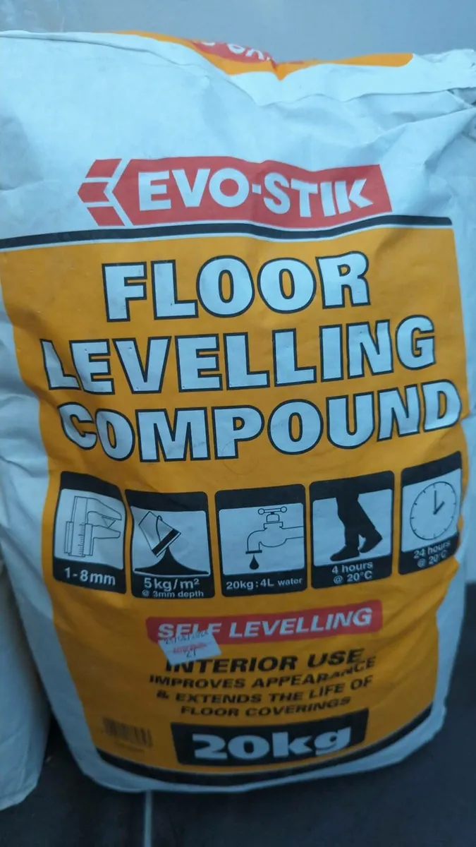 Evostik Self Levelling Compound 20kg33 x 20kg of E