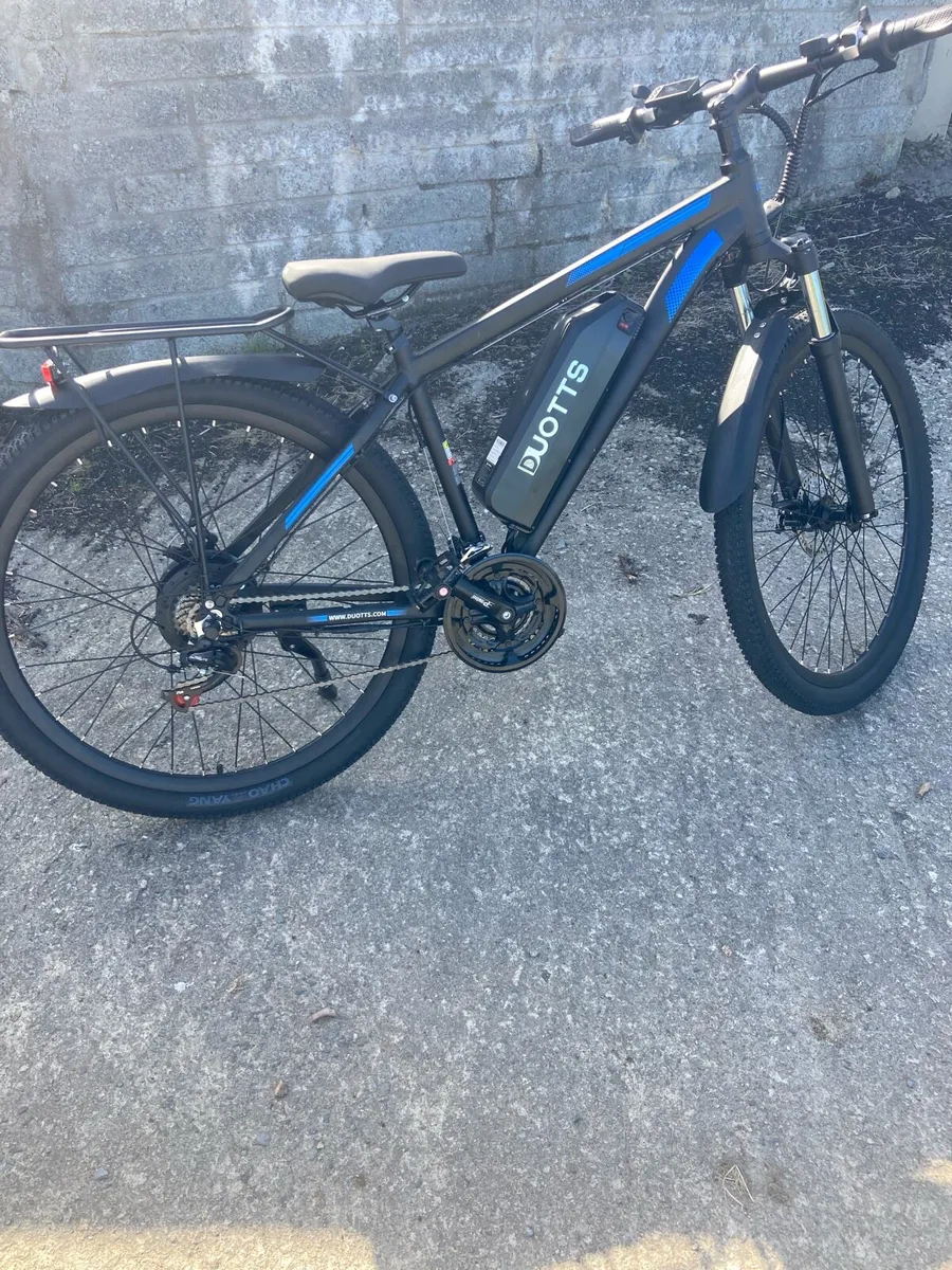 Electric bike. (Duotts C29 blue) - Image 1