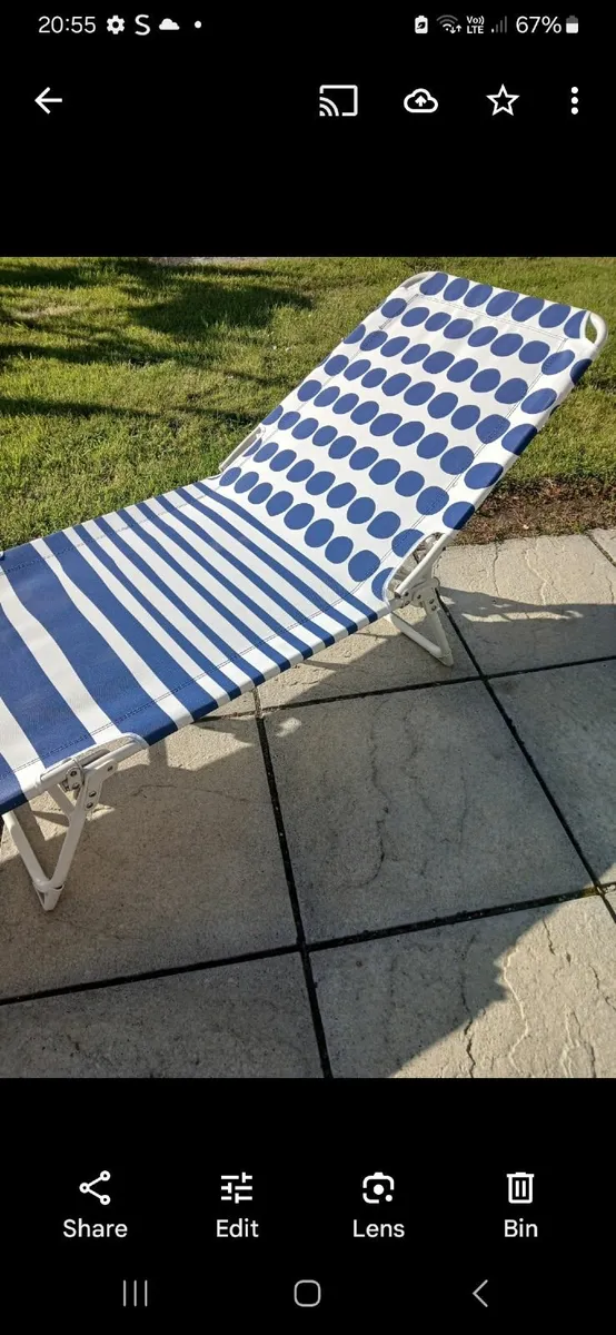 Sun lounger from next - Image 2