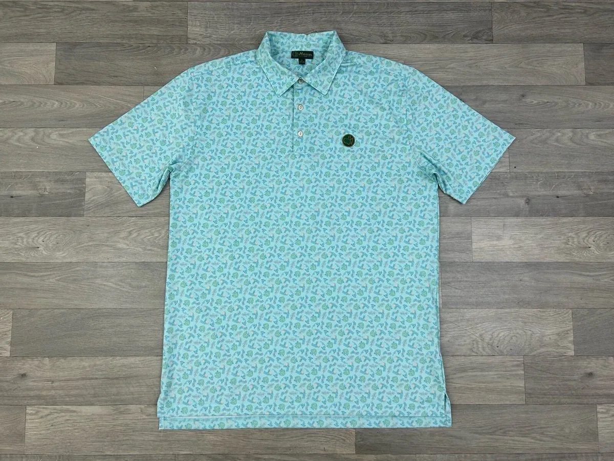 Rare Masters 1934 Berckmans Place Golf Polo Shirt - Image 1