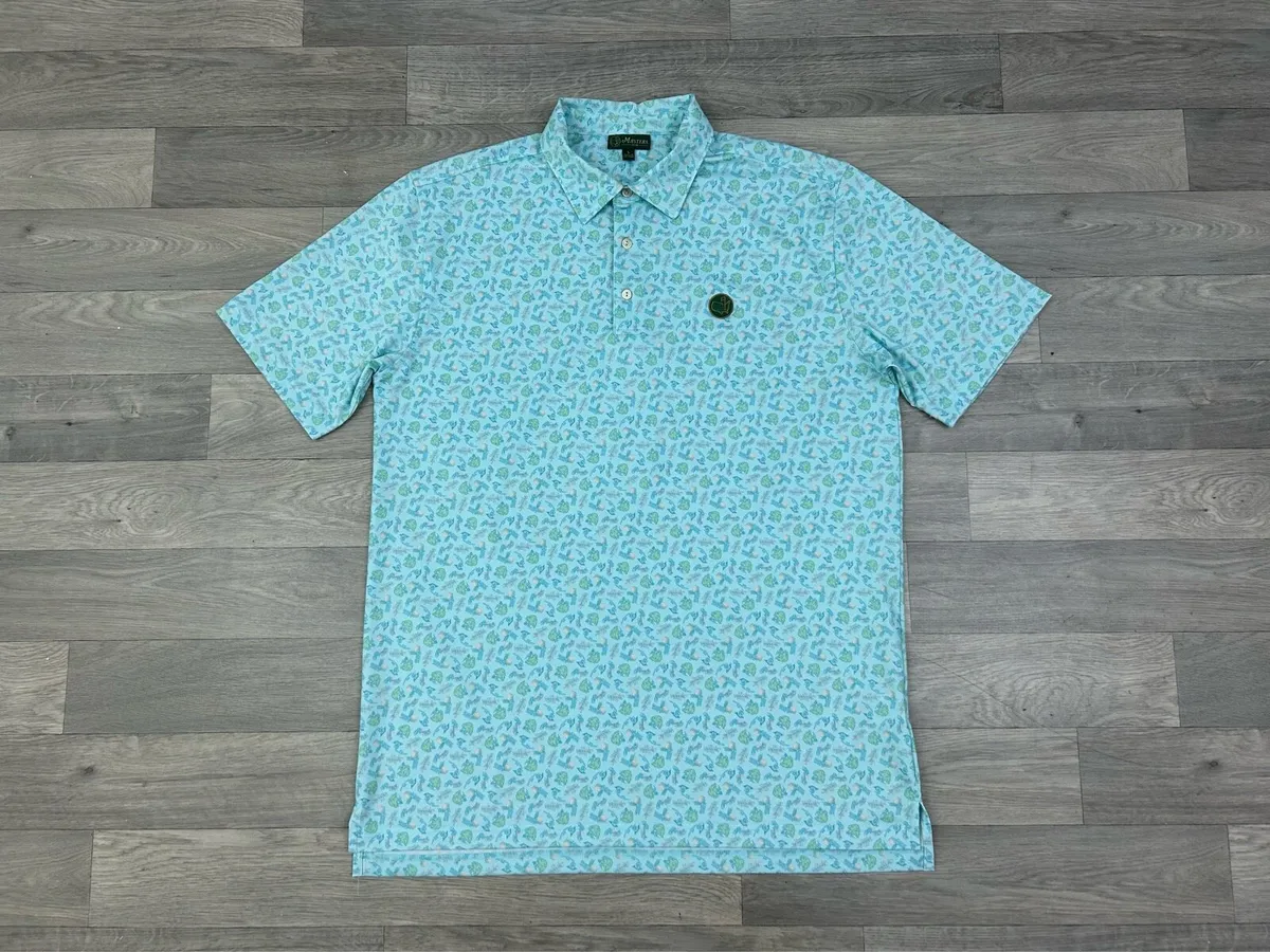 Rare Masters 1934 Berckmans Place Golf Polo Shirt - Image 2