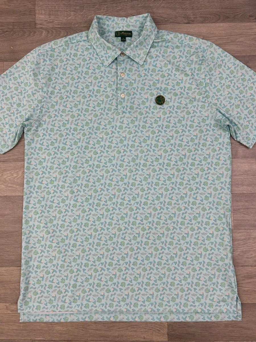 Rare Masters 1934 Berckmans Place Golf Polo Shirt - Image 3
