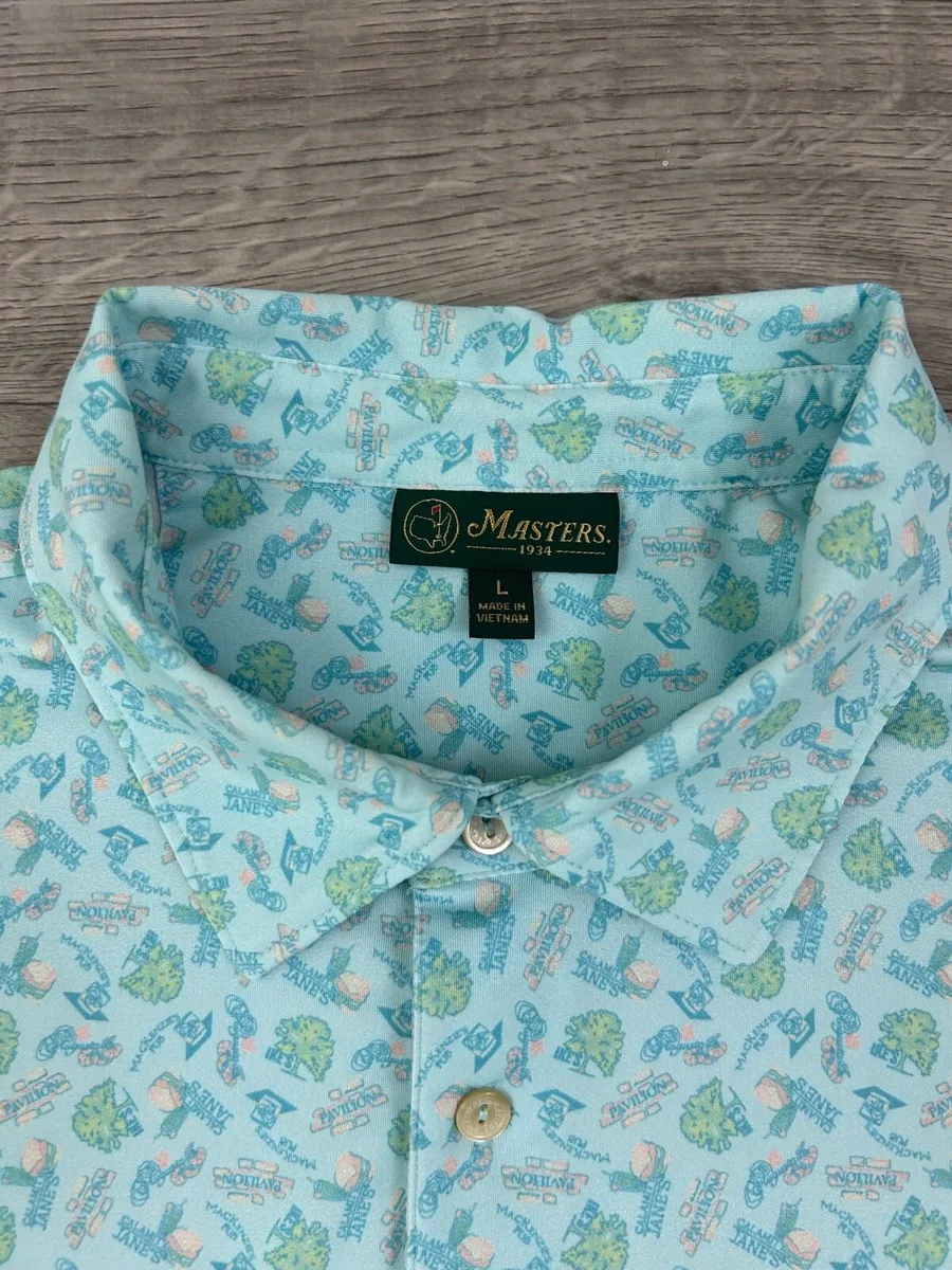 Rare Masters 1934 Berckmans Place Golf Polo Shirt - Image 4