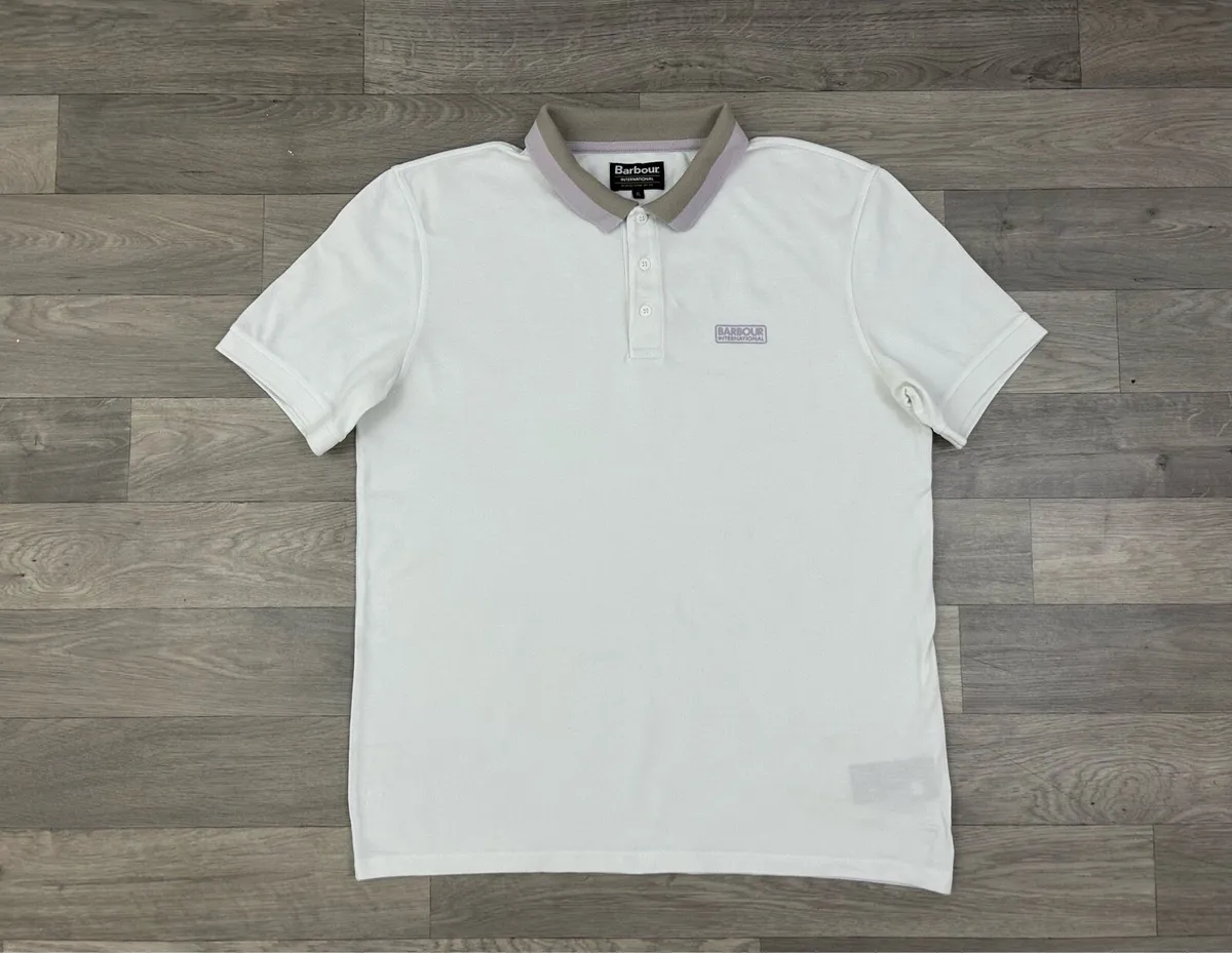 Barbour Polo Shirt Mens Large - Image 1