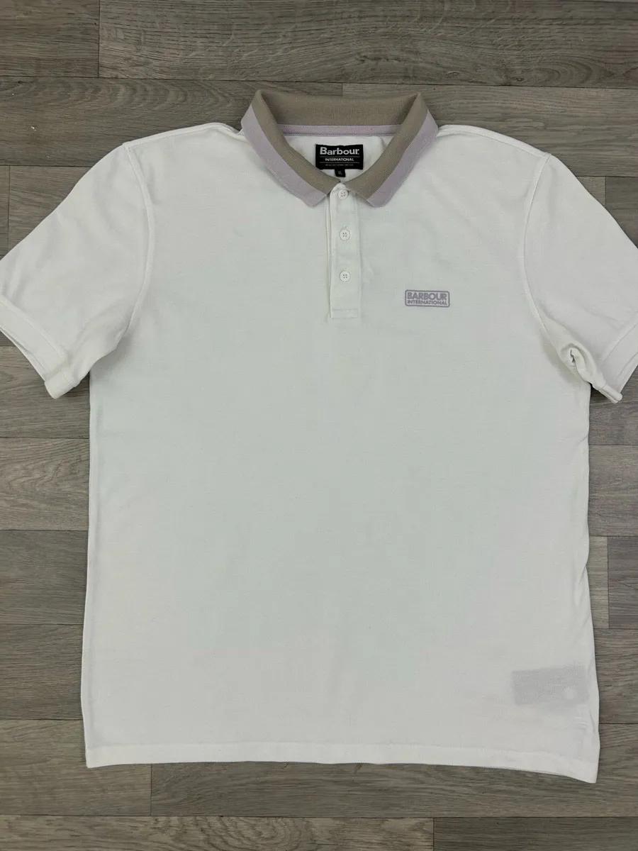 Barbour Polo Shirt Mens Large - Image 2