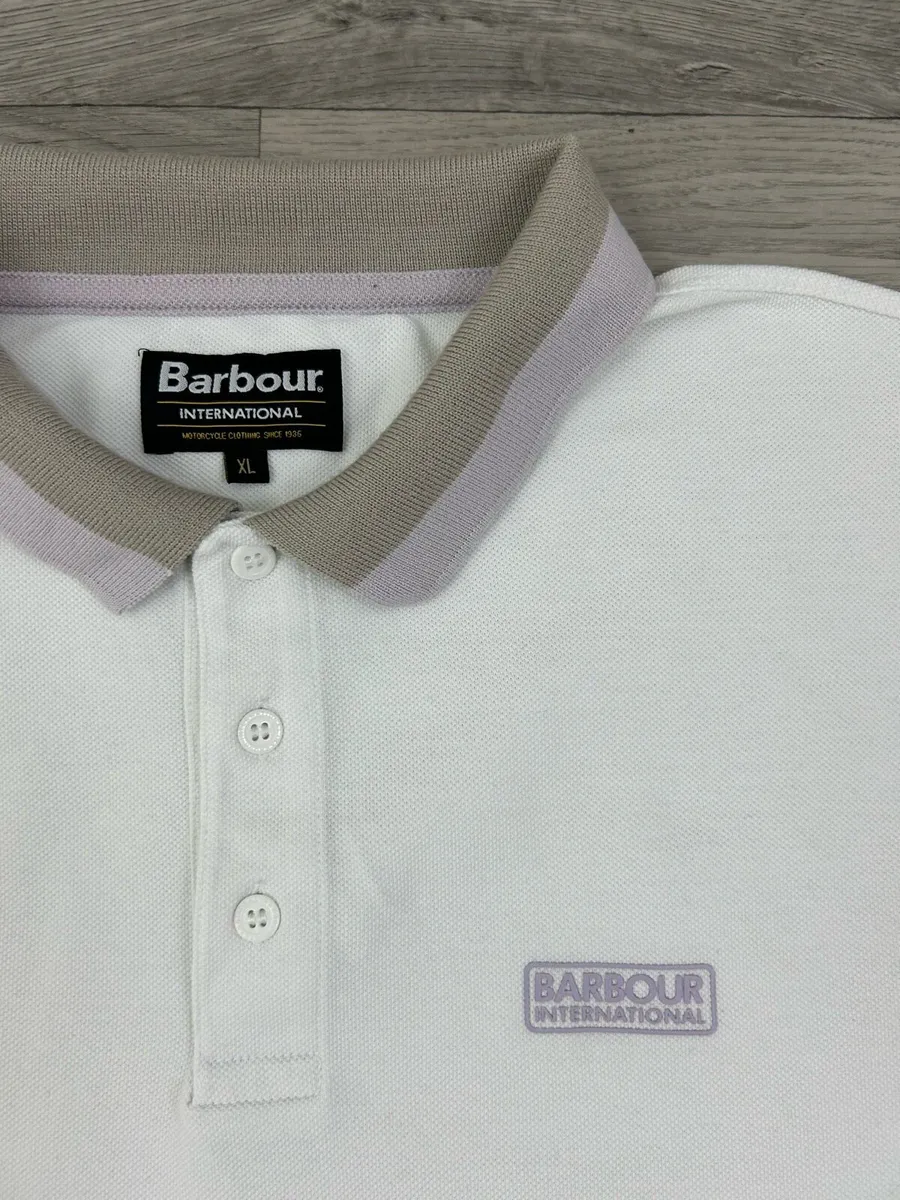 Barbour Polo Shirt Mens Large - Image 3