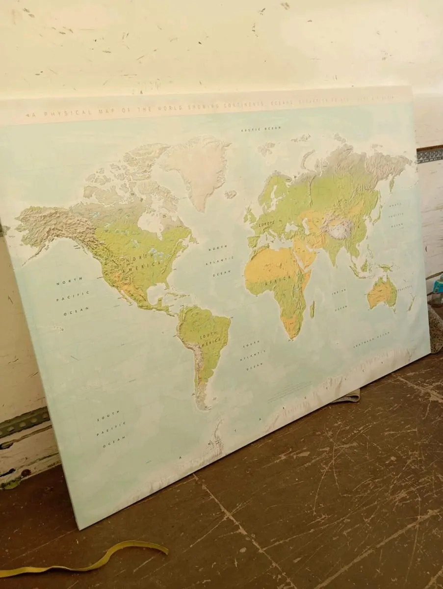 Large world map - Image 2