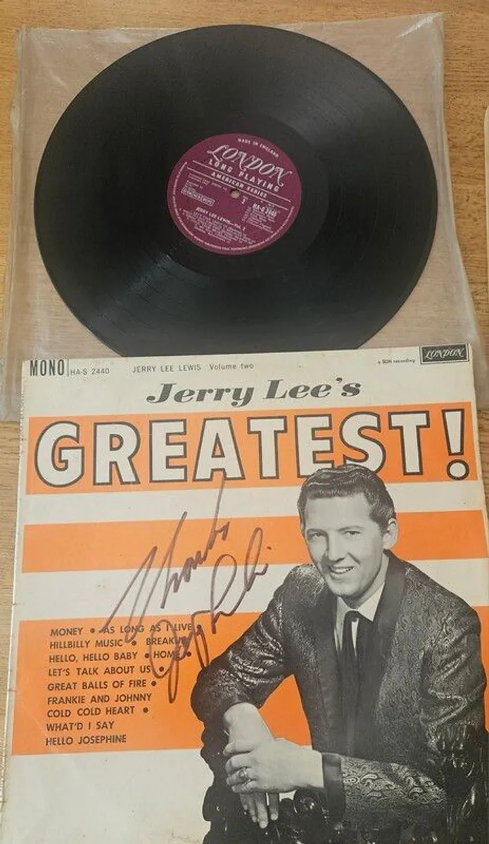 Signed Vinyl - Image 1