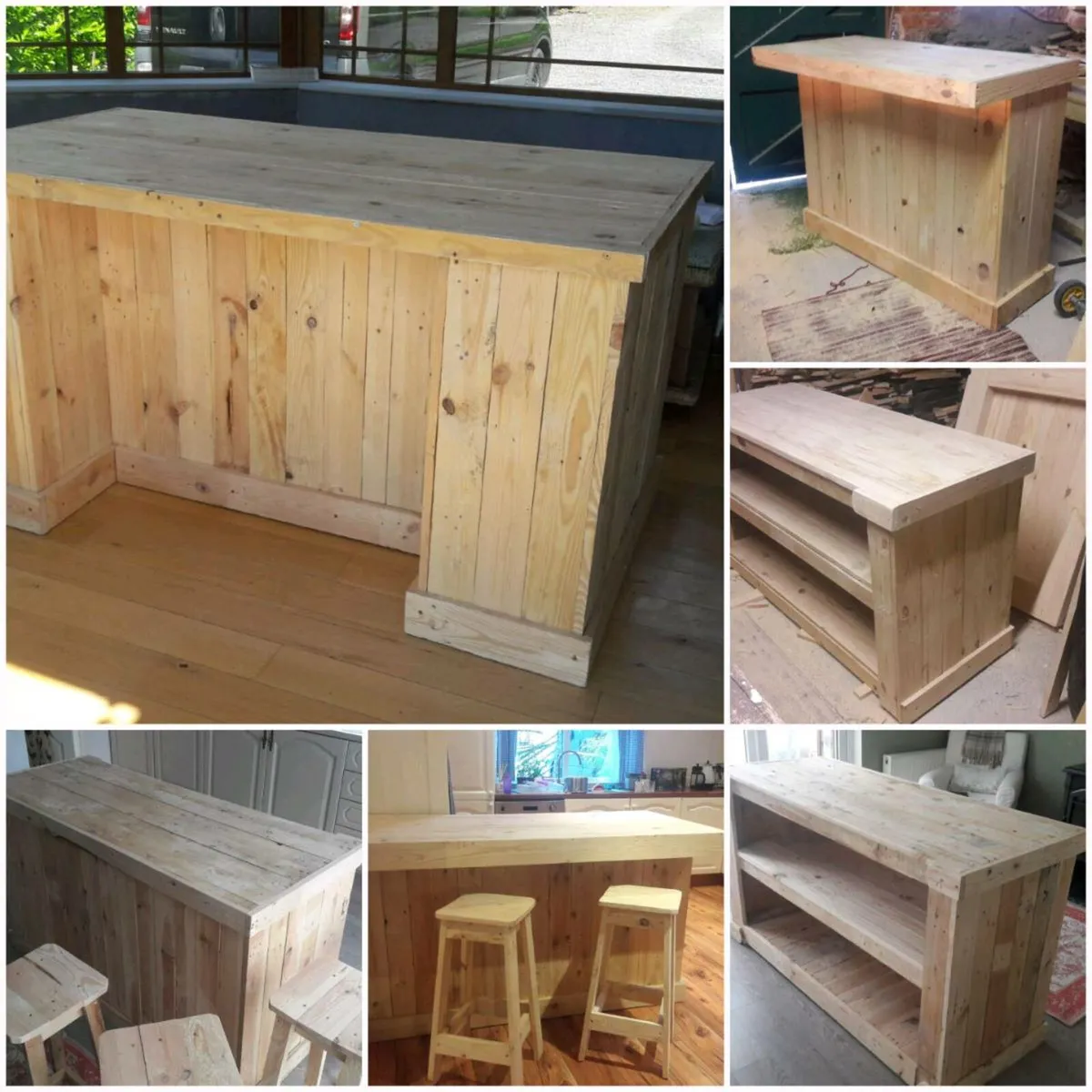 Handmade rustic kitchen islands - Image 1