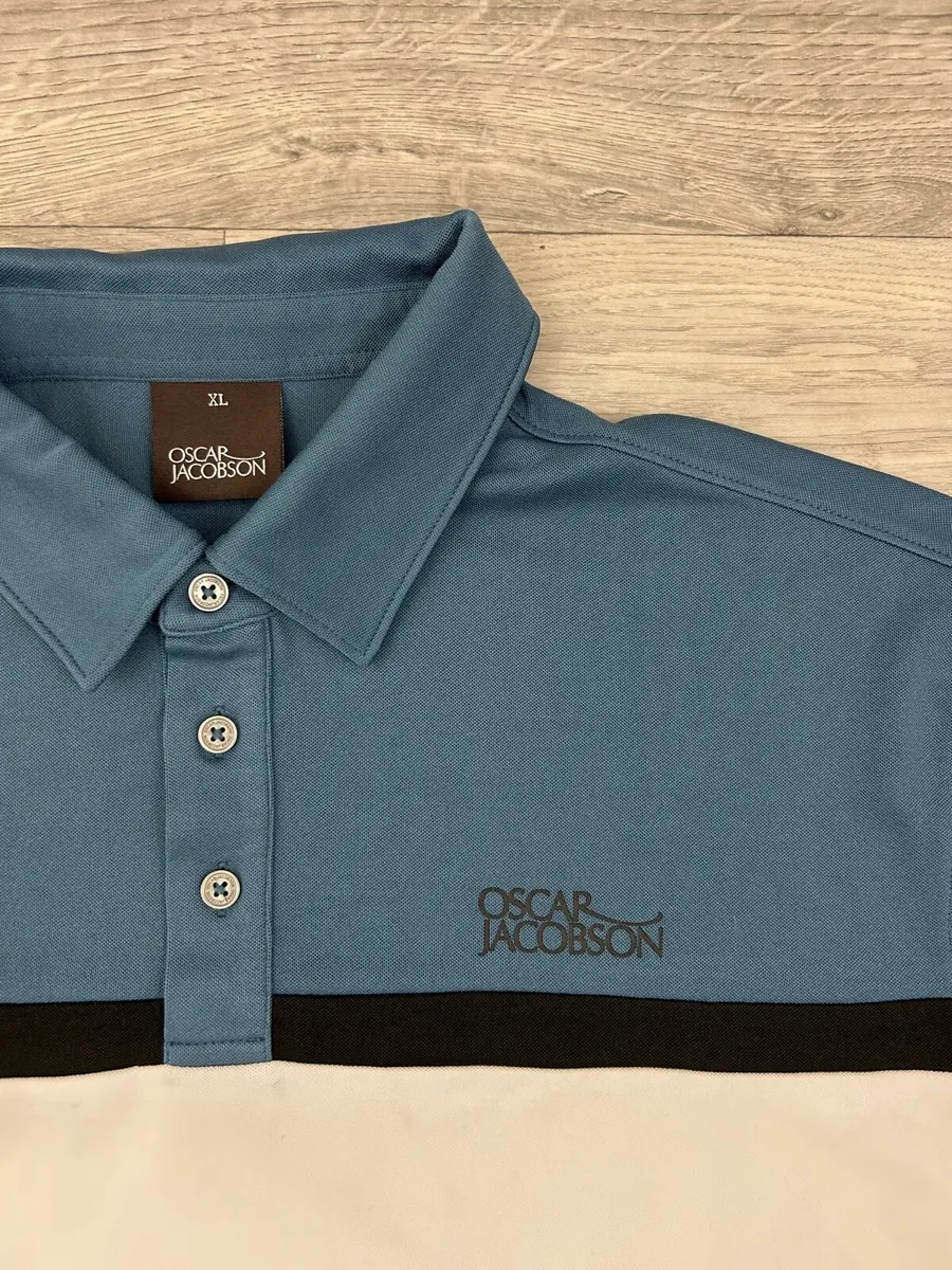 Oscar Jacobson Golf Polo Shirt Mens XL - Image 4