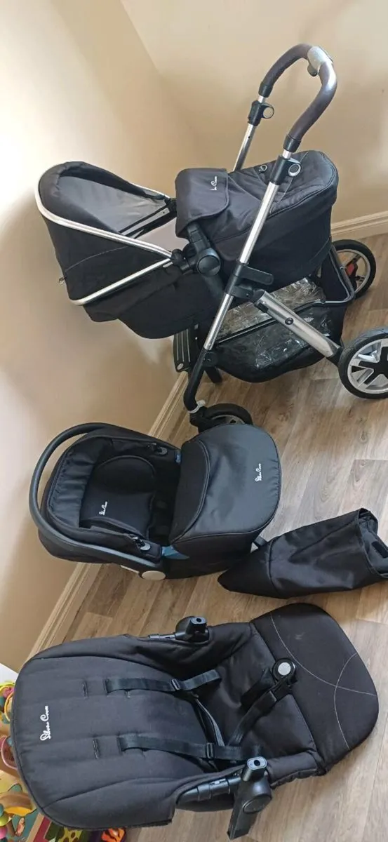 Pram set 3 in 1 buggy - Image 1