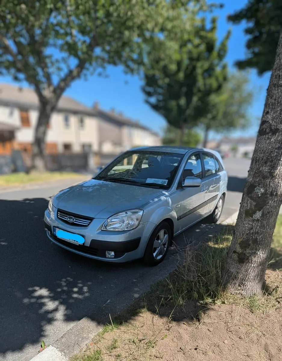 2008 Silver Kia Rio 1.4L NCT & TAX - Image 1