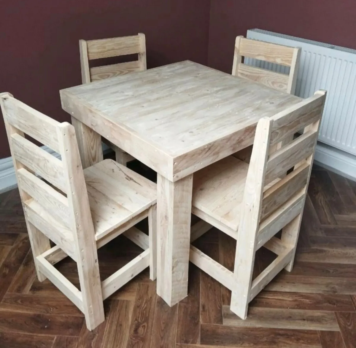 Handmade rustic table - Image 1