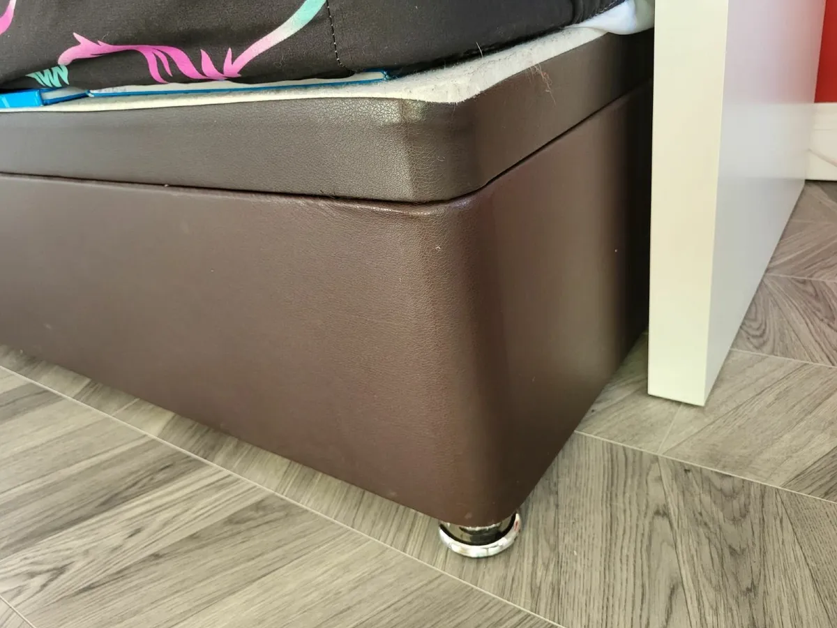 3ft Front Opening Ottoman storage  Base- Brown - Image 2