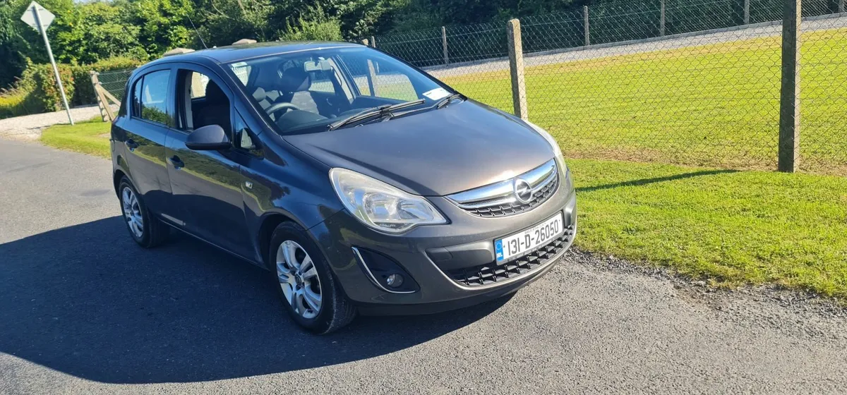 2013 Opel Corsa 1.2 New NCT 31/06/2026 low millage - Image 1