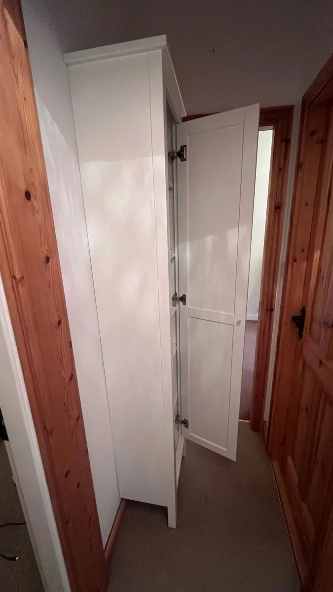 Slimline cupboard with built in mirror - Image 3
