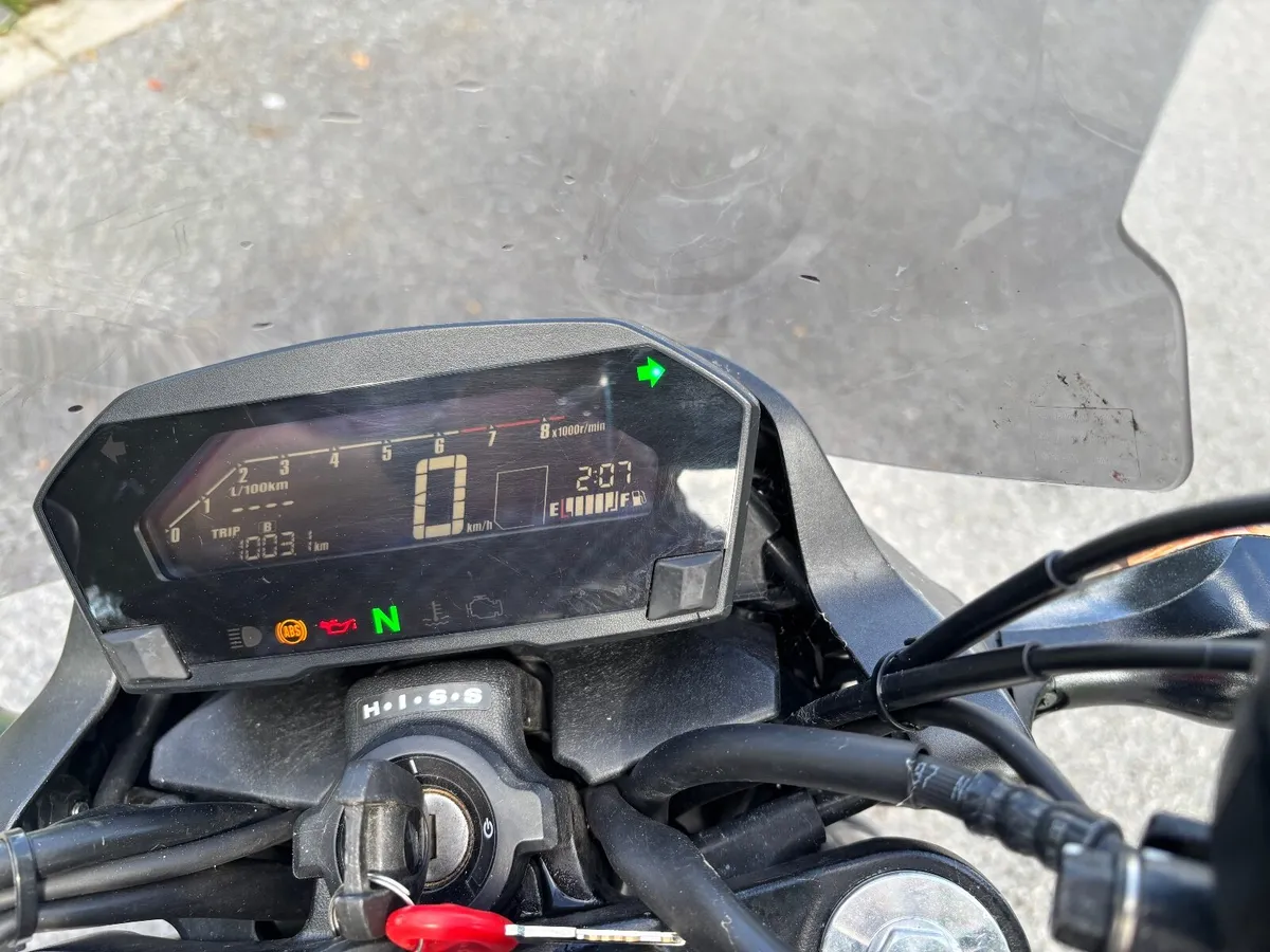2016 Honda NC 750 s only covered 10km from new - Image 3