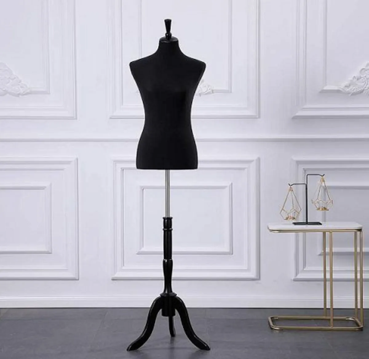 New Womens Tailors Bust Dummy (Black)FREE Delivery - Image 1