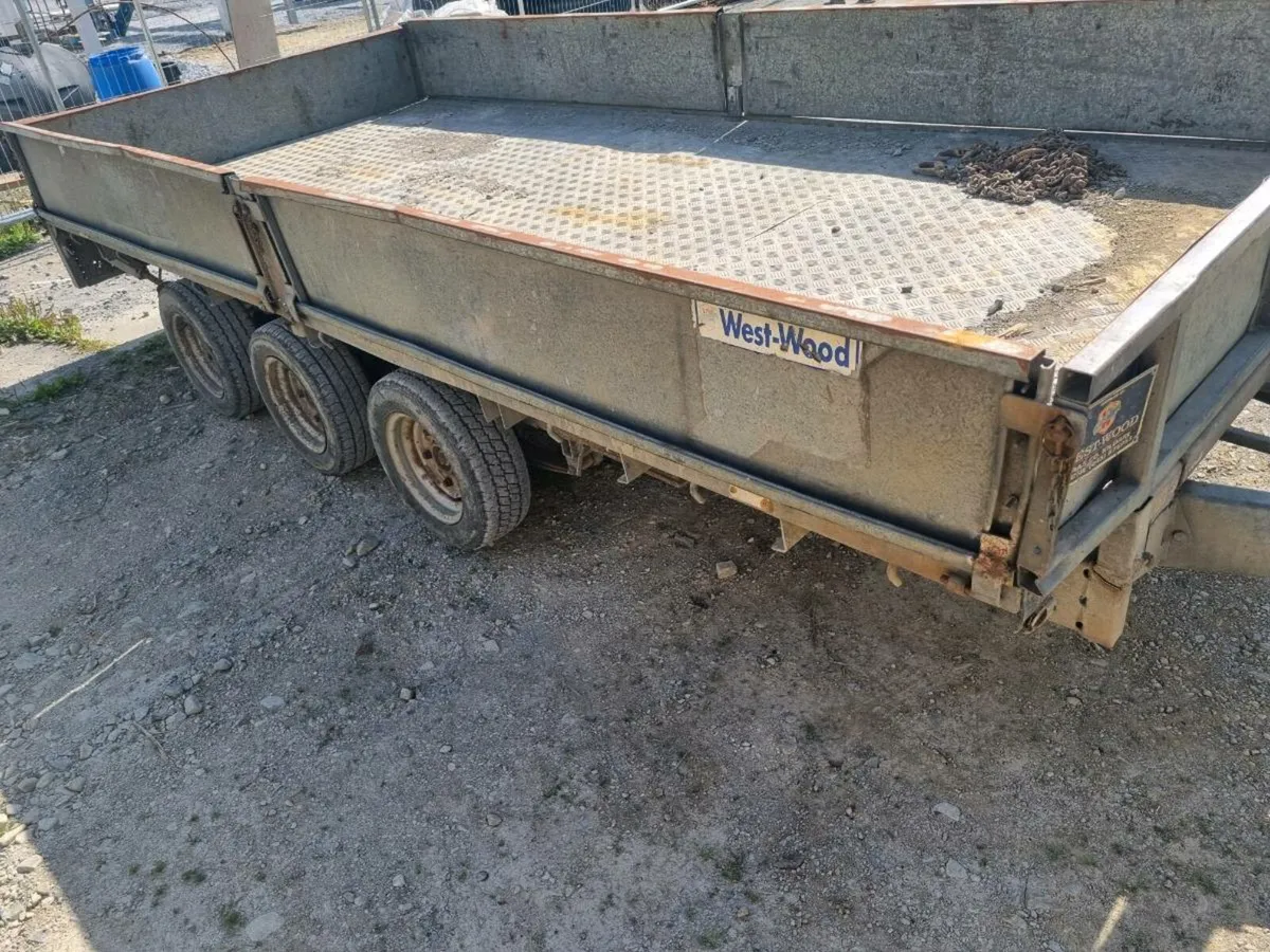 Ivor Williams tri axle trailer - Image 2