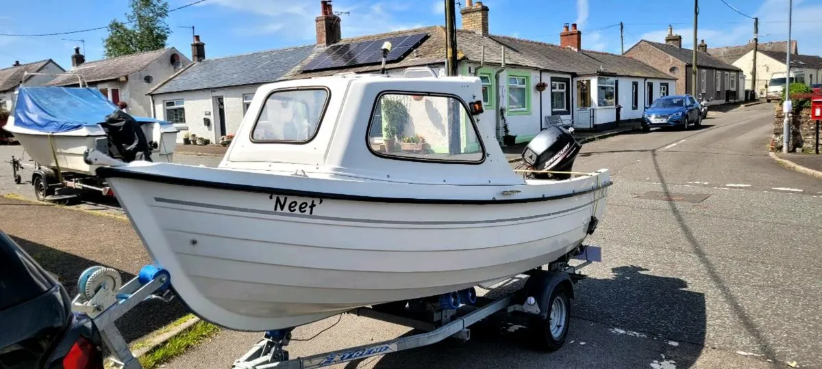 Orkney 440 mercury 15hp brand new trailer - Image 3