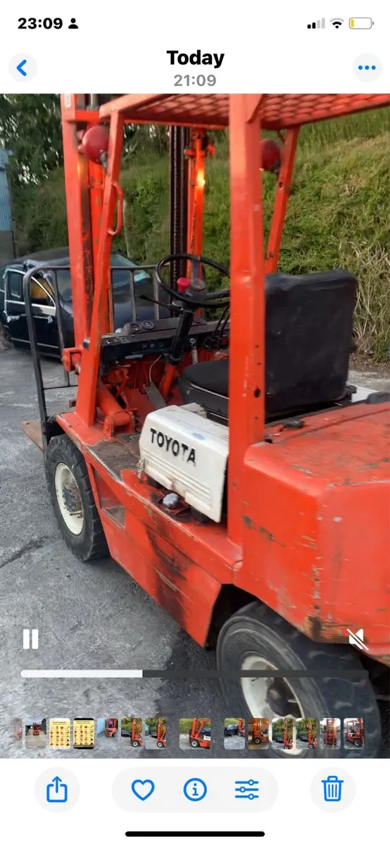 Toyota 2.5 ton diesel forklift - Image 3