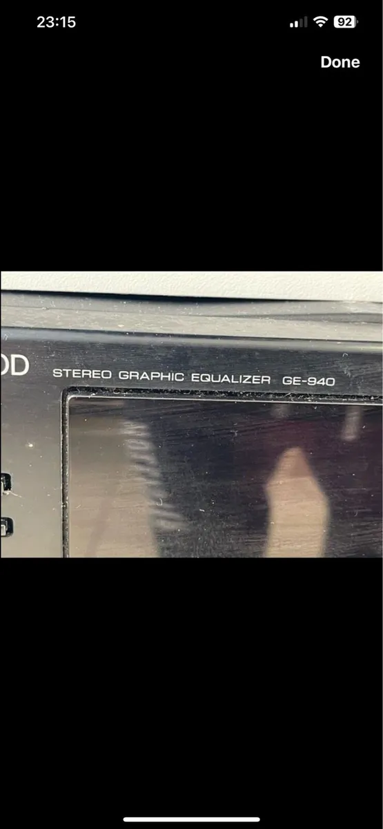 Kenwood GE-940 graphic equalizer - Image 1