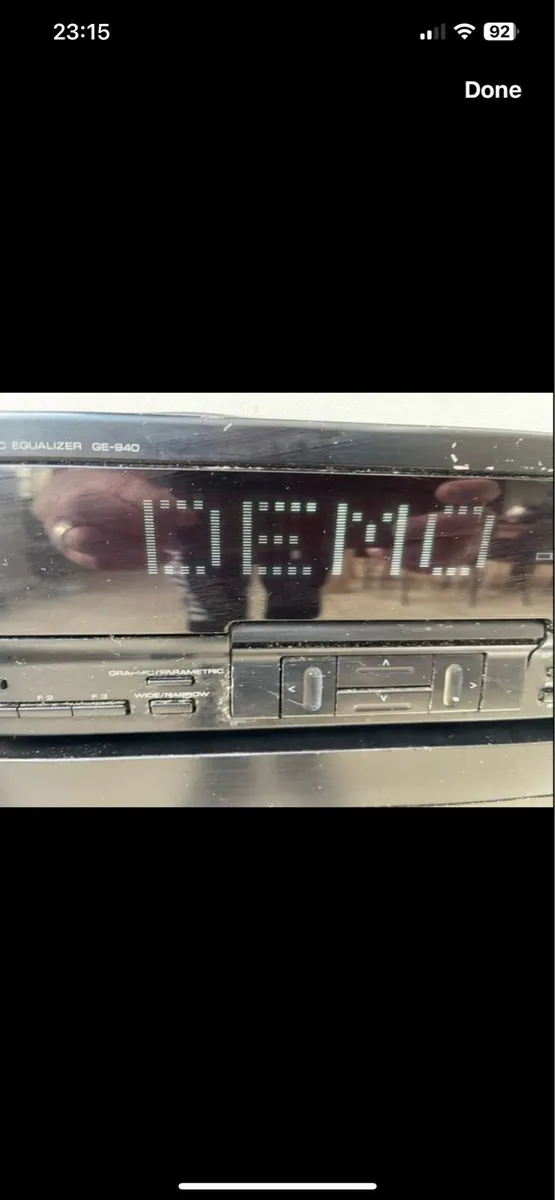 Kenwood GE-940 graphic equalizer - Image 2