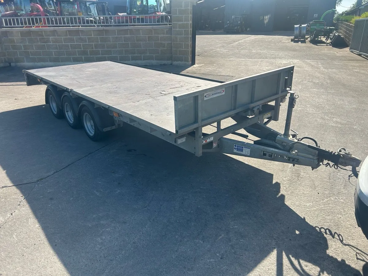 2024 Ivor Williams 16 ft flat trailer - Image 2