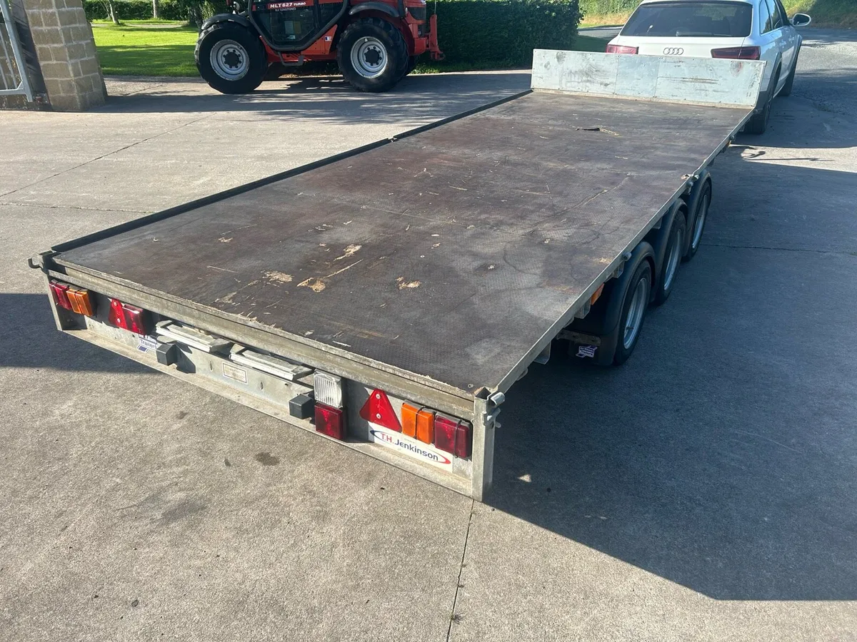 2024 Ivor Williams 16 ft flat trailer - Image 3