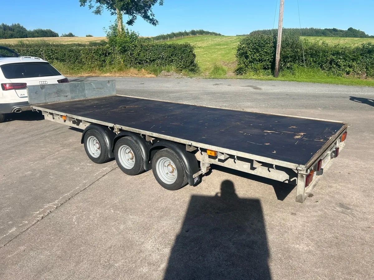 2024 Ivor Williams 16 ft flat trailer - Image 4