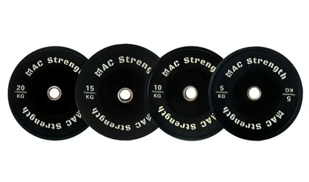 100kg bumper plate package deal - Image 1
