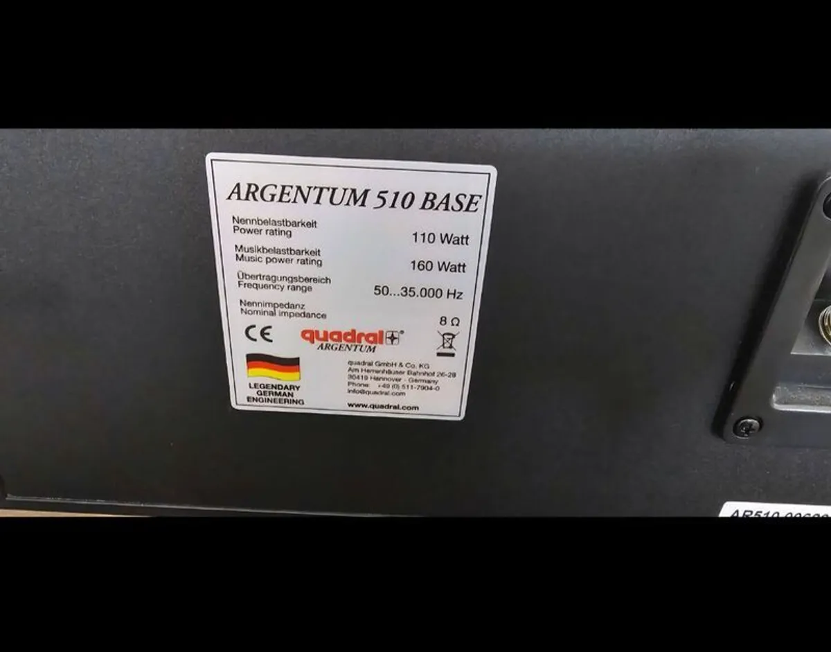 Quadral Argentum 510 Base - Image 3