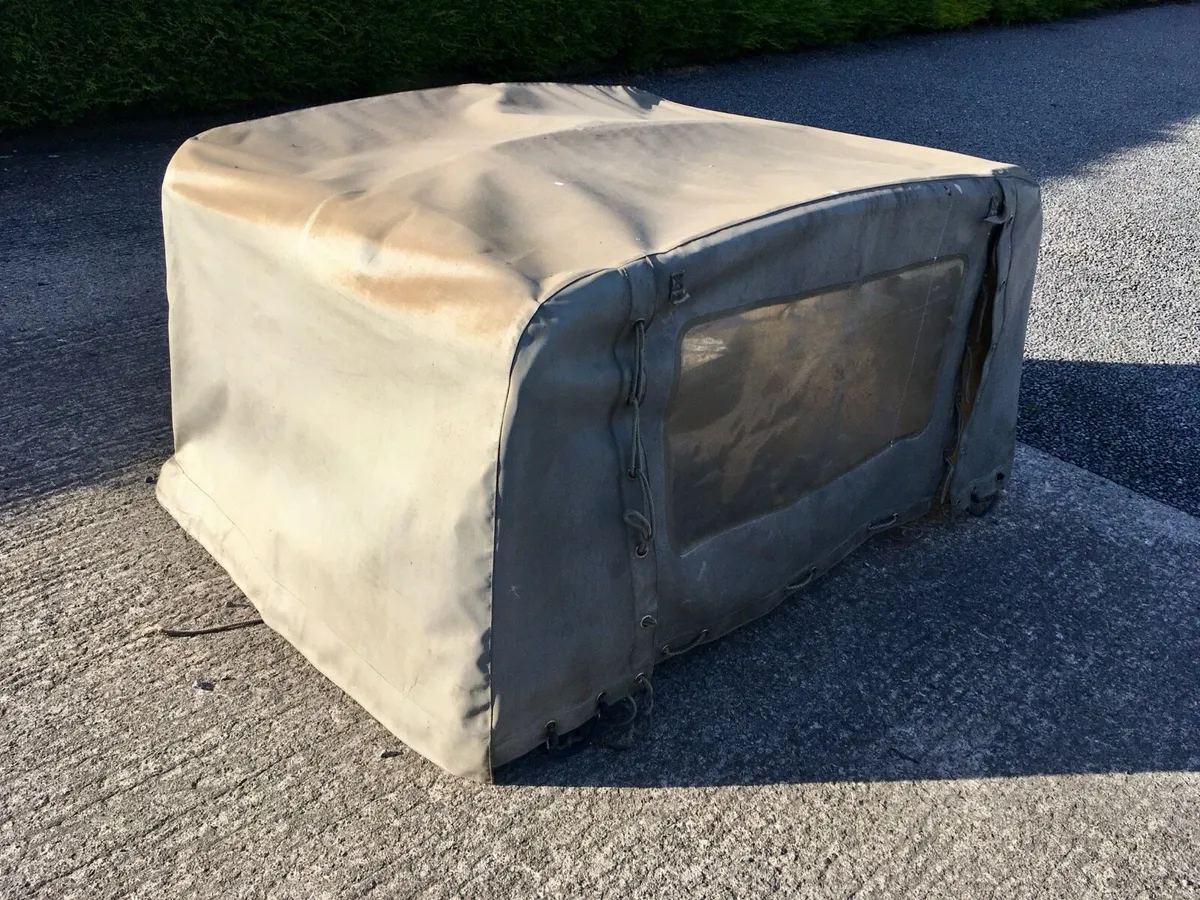 Canvas Canopy Land Rover Defender 90 Pickup - Image 1