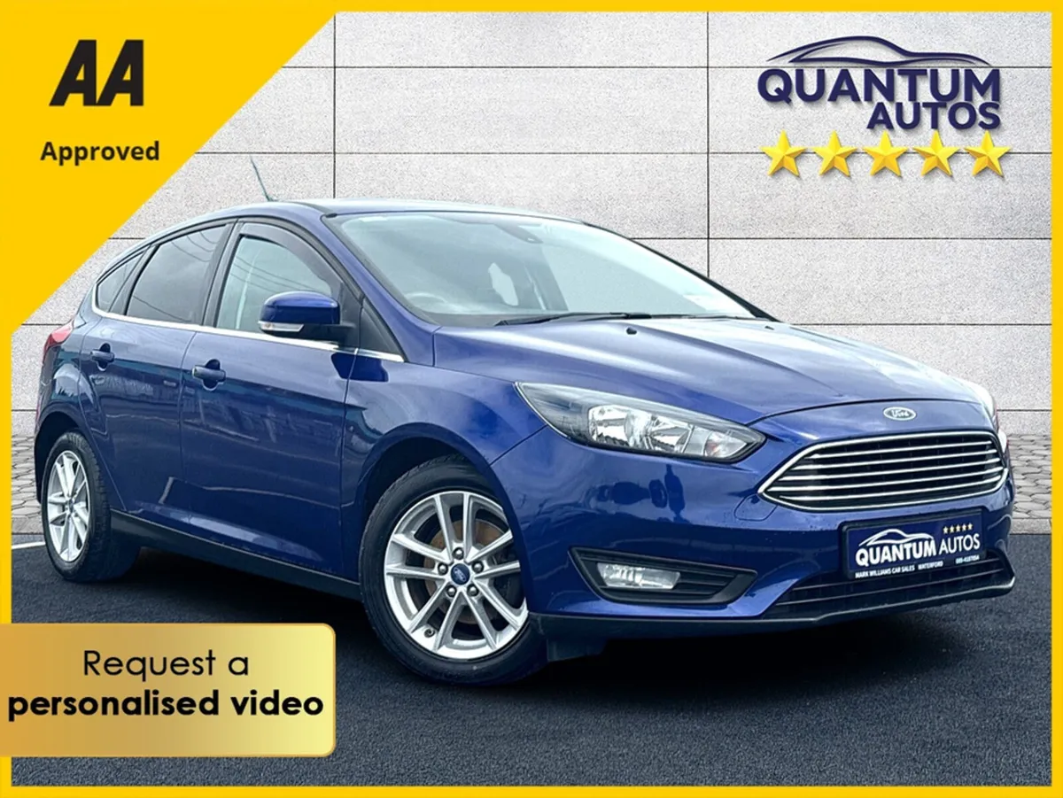 Ford Focus 2016 1.5 TDCI ZETEC €54 P/W WITH NO CAS - Image 1