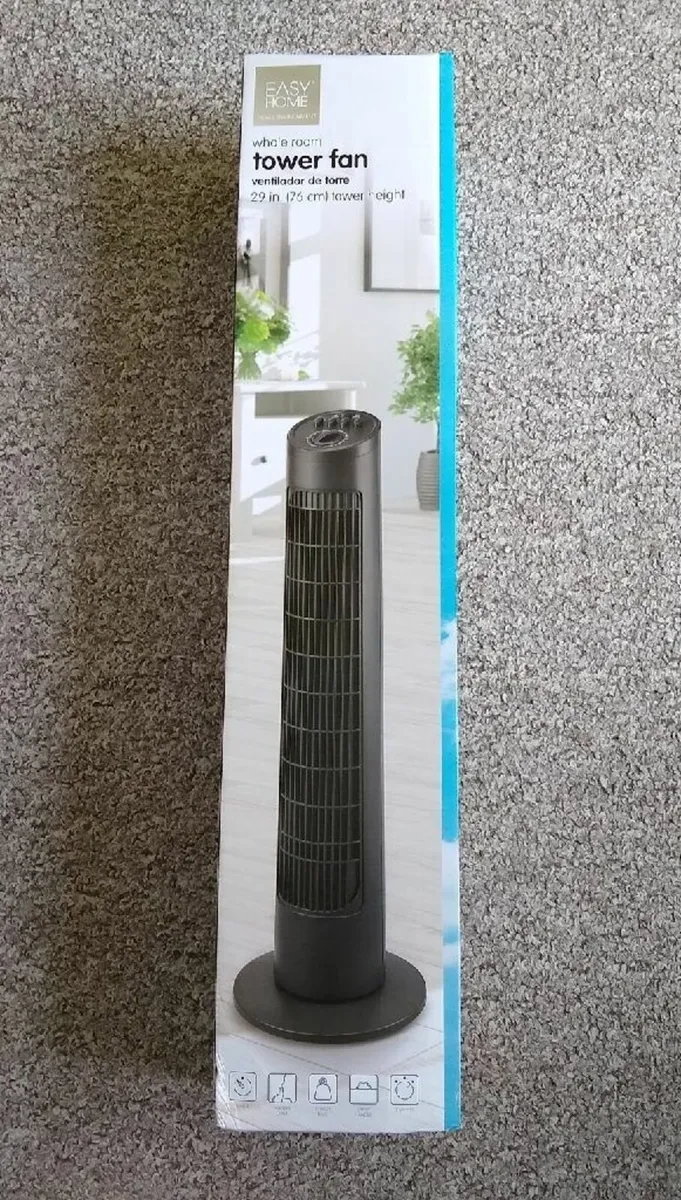 Oscillating Tower Fan - Cold Air Cooler - Image 2
