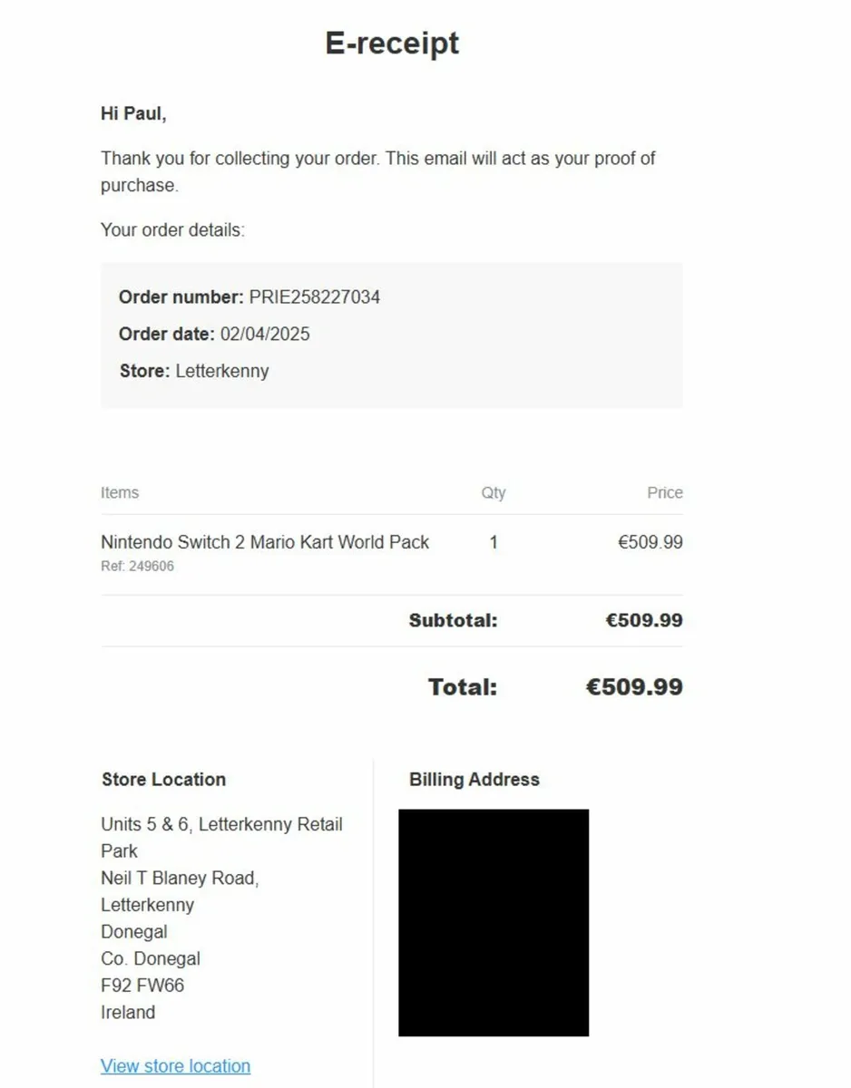 Nintendo Switch 2 for sale - Image 3